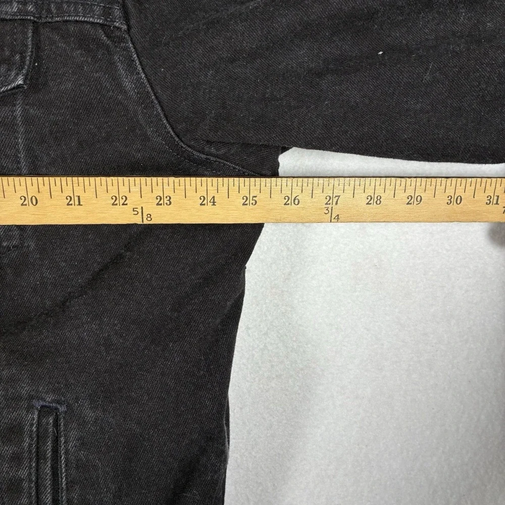 VTG 1995 Levis 70629 Blackout Mens L Sherpa Lined Denim Trucker Type 3 Jacket